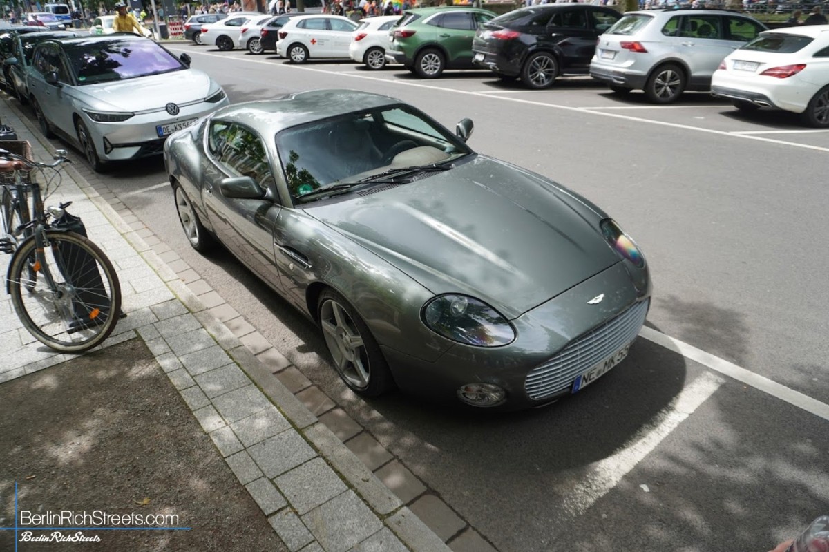Aston Martin DB7 Zagato spotted in Düsseldorf — BerlinRichStreets